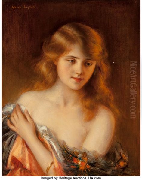 Reverie Oil Painting by Albert Lynch