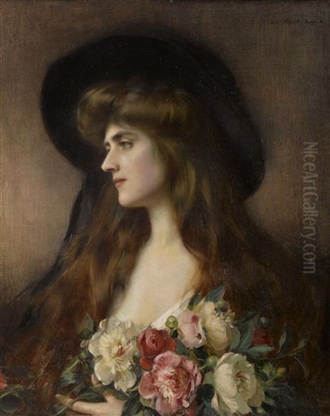 Reverie Oil Painting by Albert Lynch