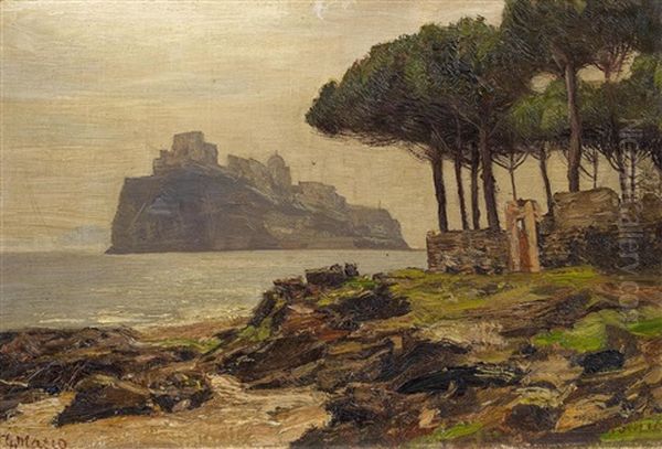 Ischia Oil Painting by Georg Macco