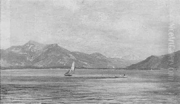 Norwegische Fjordlandschaft Oil Painting by Georg Macco