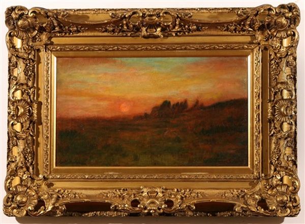 Tonalist Landscape Oil Painting by Charles Maccord