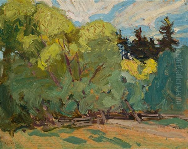 York Mills Oil Painting by James Edward Hervey MacDonald