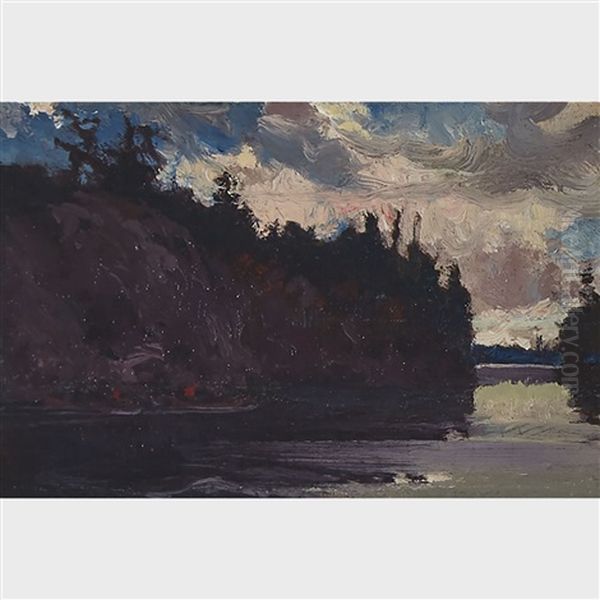 Georgian Bay, Circa 1914-1915 Oil Painting by James Edward Hervey MacDonald