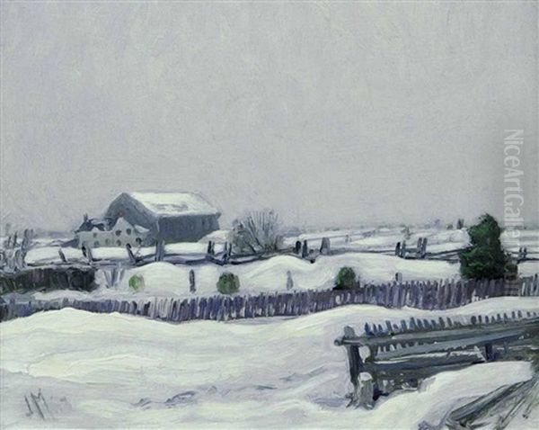 Oakwood, Ontario Oil Painting by James Edward Hervey MacDonald