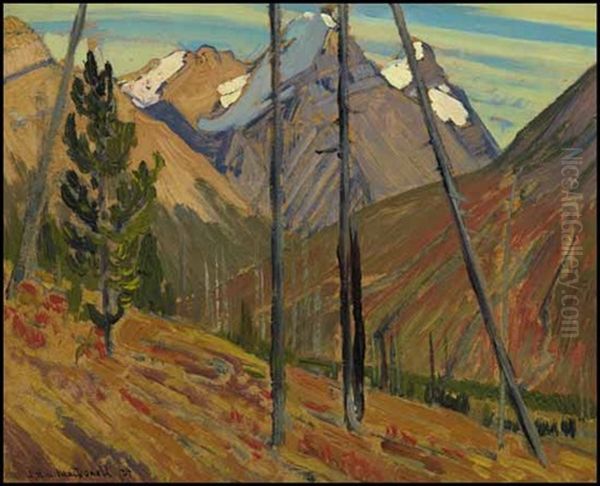 Rocky Mountains Oil Painting by James Edward Hervey MacDonald