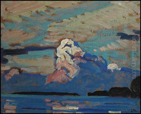 Evening Cloud, Lake Simcoe Oil Painting by James Edward Hervey MacDonald