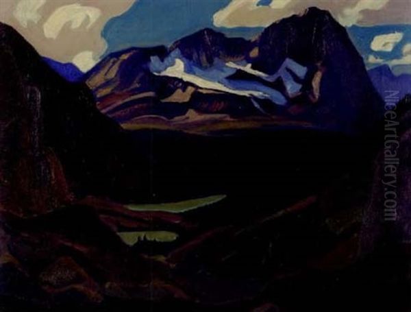 Mt. Oderay (sic) Oil Painting by James Edward Hervey MacDonald