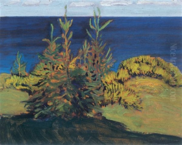 Atlantic Shore, Nova Scotia by James Edward Hervey MacDonald