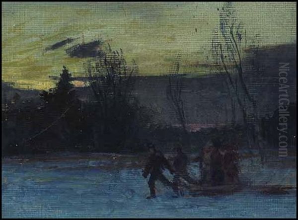 High Park (+ Shack In Winter; 2 Works) Oil Painting by James Edward Hervey MacDonald