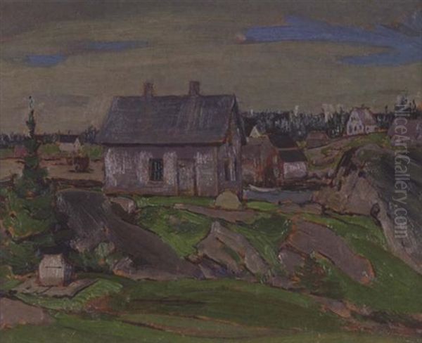 Lahave Islands Near Petite Reserve Oil Painting by James Edward Hervey MacDonald