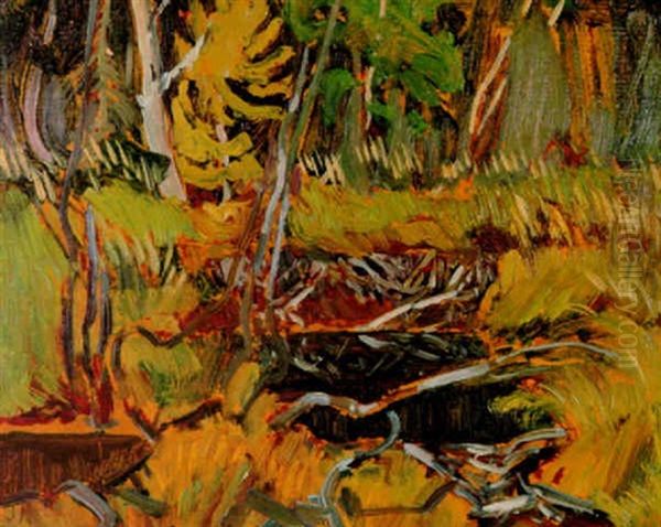 Old Beaver Dam, Algoma Oil Painting by James Edward Hervey MacDonald