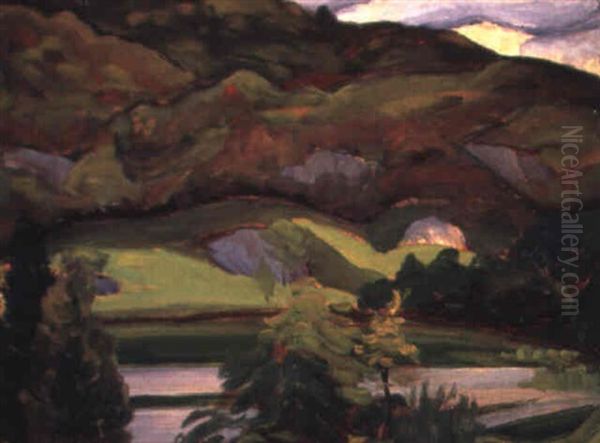 Early Autumn Oil Painting by James Edward Hervey MacDonald