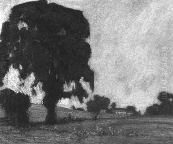 Trees At Thornhill Oil Painting by James Edward Hervey MacDonald