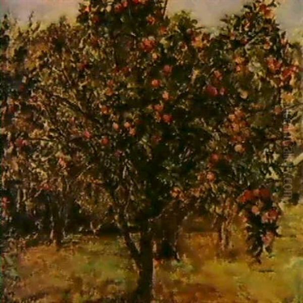 Sunny Corner, Apple Orchard, Thornhill Oil Painting by James Edward Hervey MacDonald