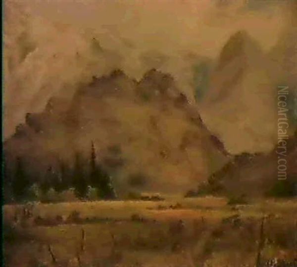 Rockies Oil Painting by James Edward Hervey MacDonald