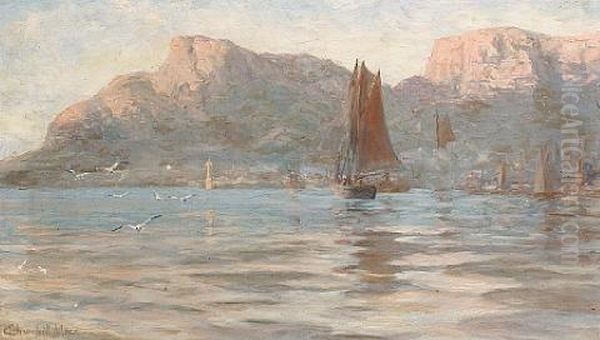 Camps Bay Oil Painting by Edward Clark Churchill Mace