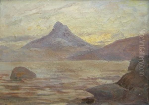 Houtbay Oil Painting by Edward Clark Churchill Mace