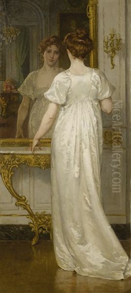 Woman Of The Empire Oil Painting by Walter MacEwen