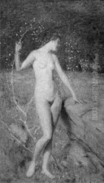 Standing Nude Oil Painting by Norwood Hodge Macgilvary