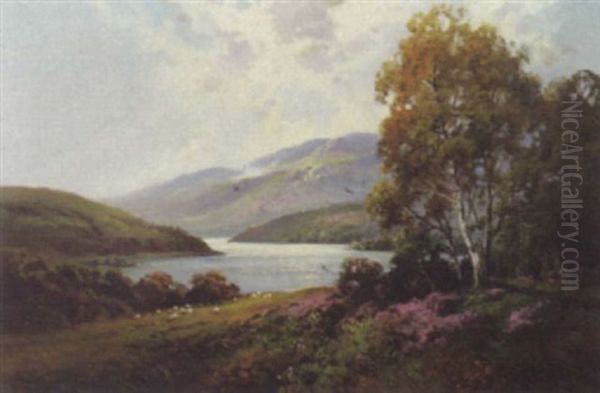 View Of Thirlmere, Lake District Oil Painting by William Yorke MacGregor