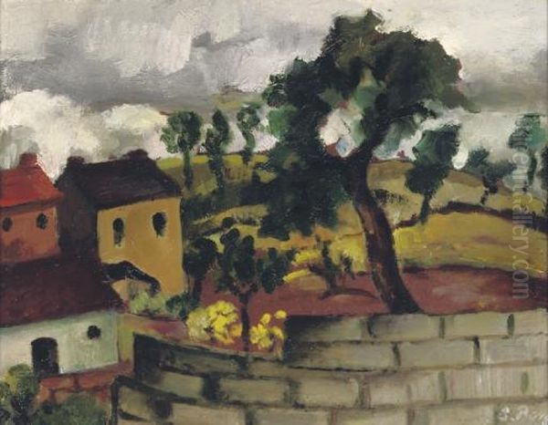 Landscape In Limburg Oil Painting by Else Berg