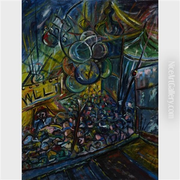 New York World's Fair Oil Painting by Pegi Nicol Macleod