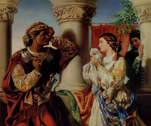 Othello And Desdemona by Daniel Maclise