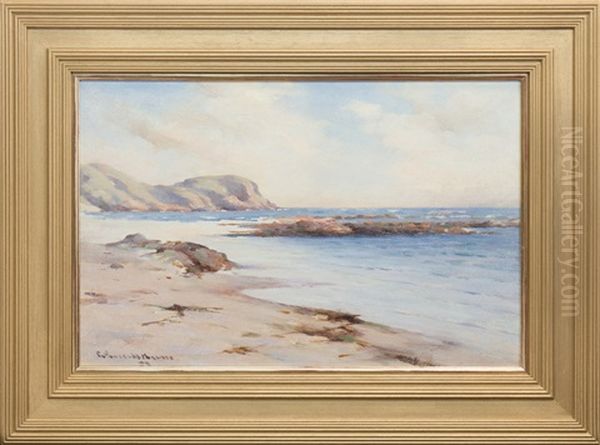 Iona Oil Painting by Robert Russell Macnee