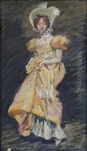 The Nineties Oil Painting by Bessie MacNicol