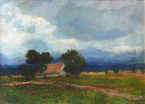 Before The Storm Oil Painting by Gustav Macoun