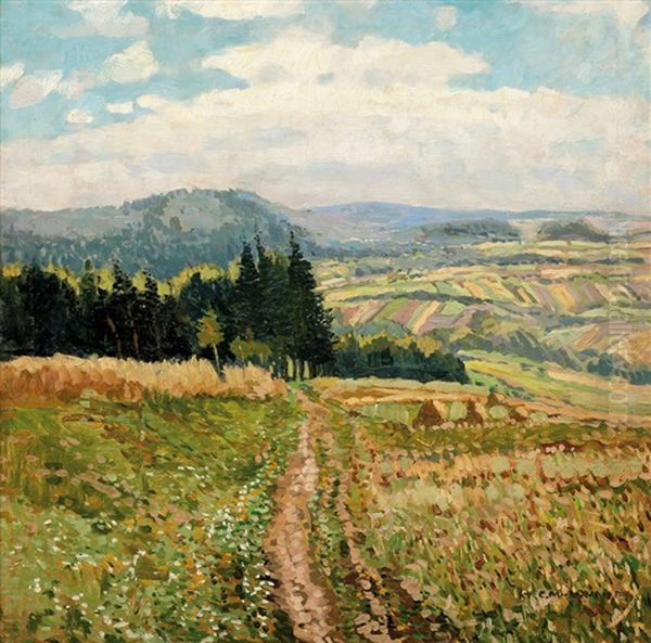 O Znich Oil Painting by Gustav Macoun