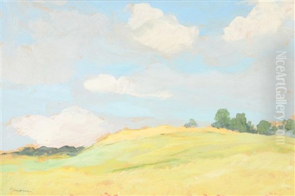 A Landscape by Gustav Macoun