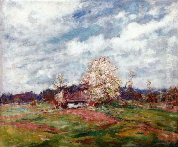 Vysoke Nebe Oil Painting by Gustav Macoun