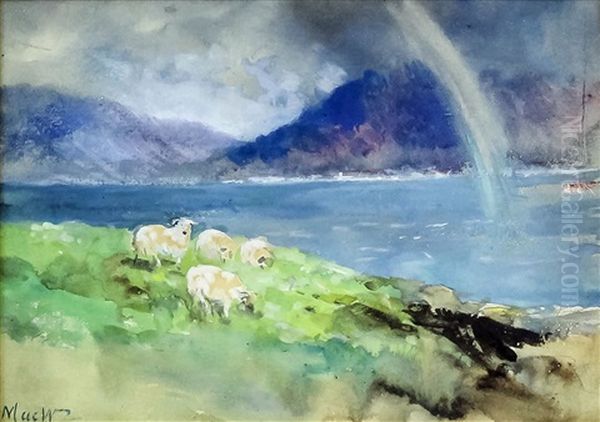 Isle Of Skye Oil Painting by John MacWhirter