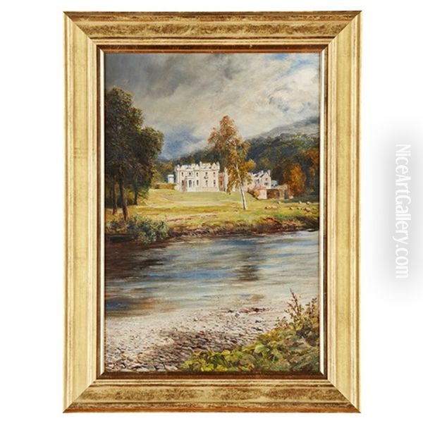 Abbotsford Oil Painting by John MacWhirter