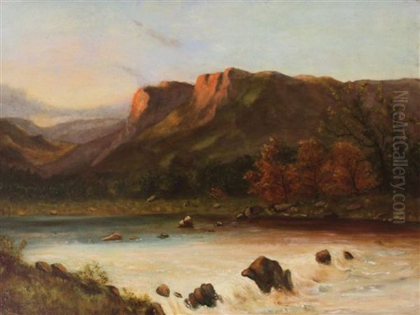 Falls On The Spey by John MacWhirter