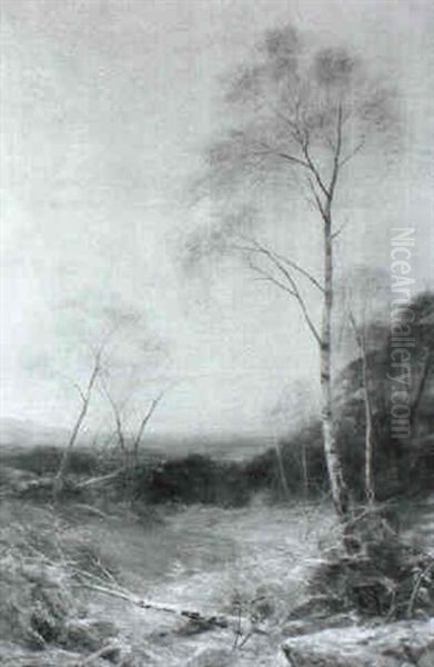 Bracken And Silver Birch by John MacWhirter