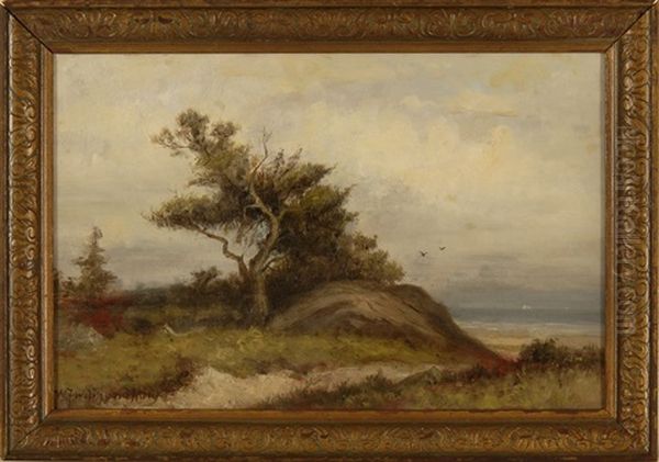 A Bit Of New England Shore No. 35 Oil Painting by William Ferdinand Macy