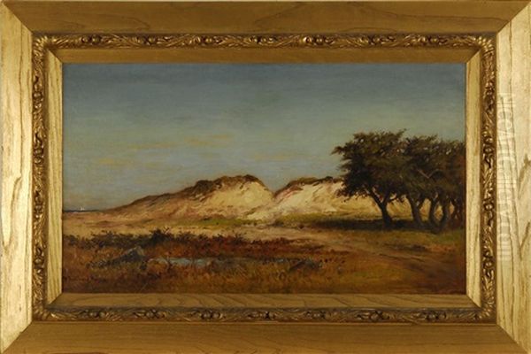 Dune Scene (nantucket?) Oil Painting by William Ferdinand Macy