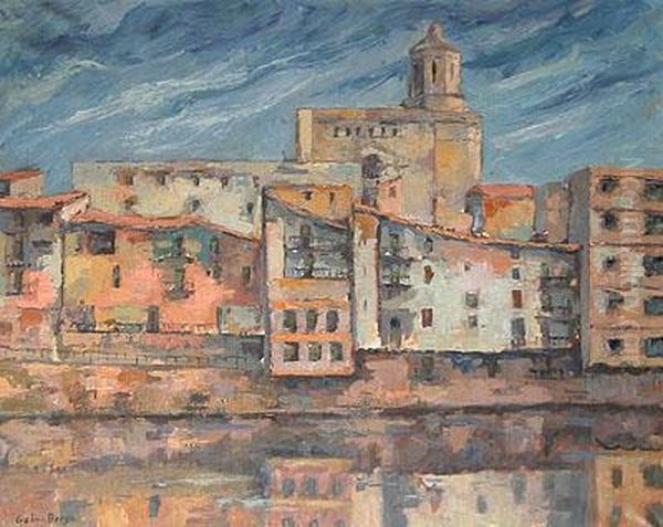 (les Preses, Girona, 1924)
 Girona. Oil Painting by Jose Berga Boix