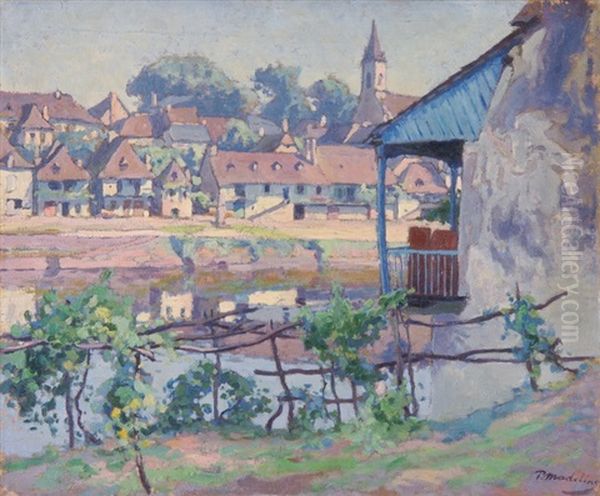 La Maison Bleue Oil Painting by Paul Madeline