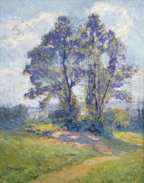 Bouquet D'arbres En Ete Oil Painting by Paul Madeline