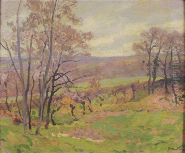 Vue De La Creuse Oil Painting by Paul Madeline