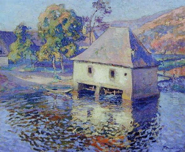 Le Moulin Sur La Sedelle Oil Painting by Paul Madeline