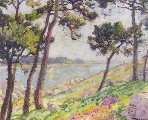 Fin D'ete Sur La Baie De Douarnenez Oil Painting by Paul Madeline