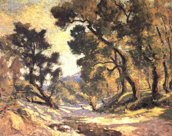 Paysage Au Chemin Creux Oil Painting by Paul Madeline