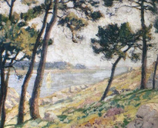 Fin D'ete Sur La Baie De Douarnenez Oil Painting by Paul Madeline