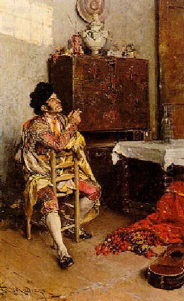 After The Bull Fight by Raimundo de Madrazo y Garreta