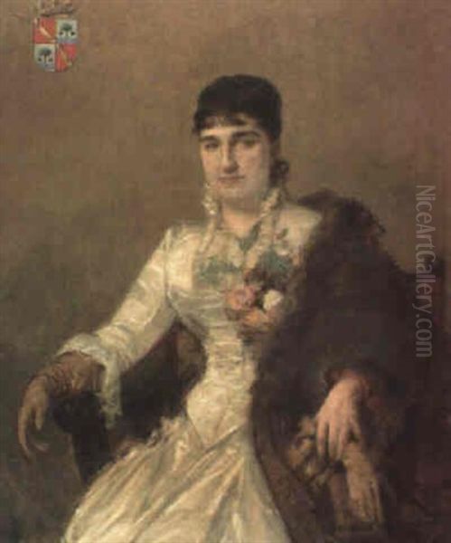 Hortensia Del Monte by Raimundo de Madrazo y Garreta