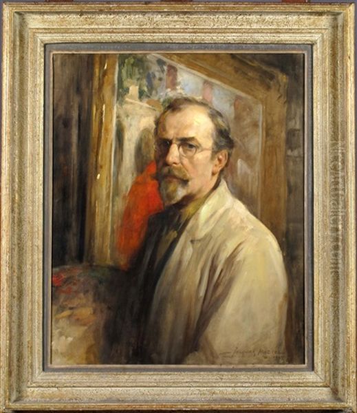 Autoportrait Oil Painting by Jacques Madyol